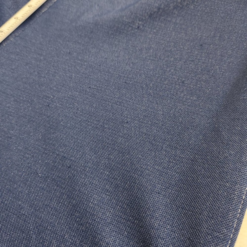 Vintage 80s Cricket Lane Denim Look Pants Stretch Dark Blue // Size 20 - Picture 8 of 11